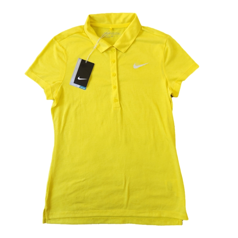 Nike Yellow Golf Polo